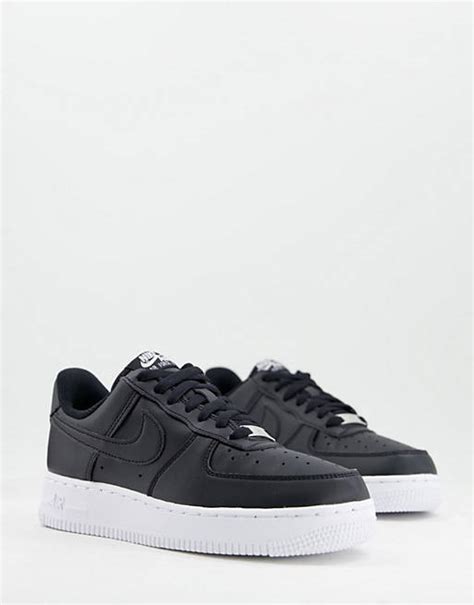 nike air force 1 zwart met witte zool|Nike Air Force 1 dames.